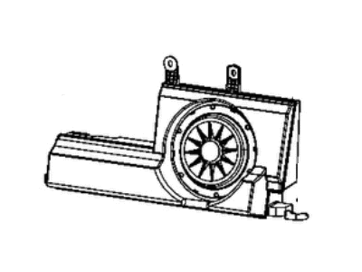 Mopar 68349843AA Speaker-WOOFER