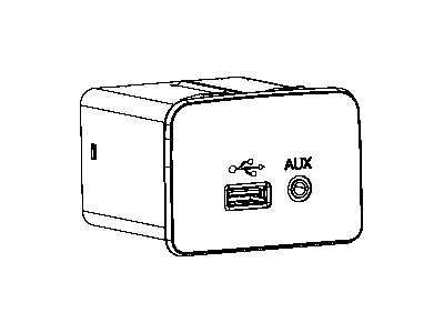 Mopar 68096428AD Media Hub-Hub