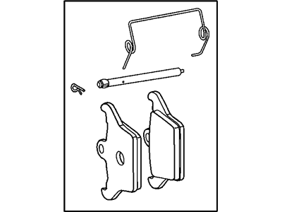 Mopar 5093307AA Disc Brake Pad Kit