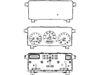 Mopar 5107632AI Cluster-Instrument Panel