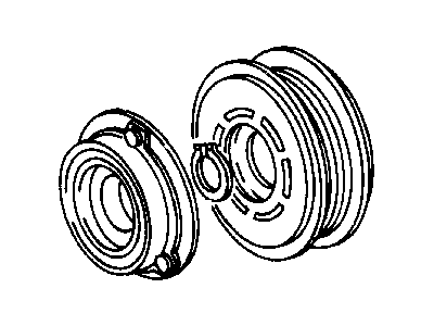 Mopar 5014416AA Clutch-A/C Compressor