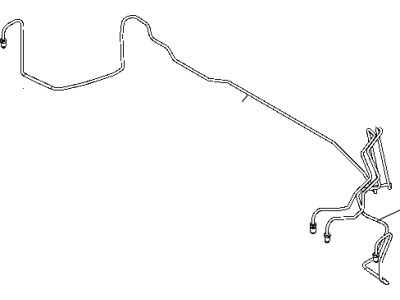 Mopar 68261734AA Line-Brake