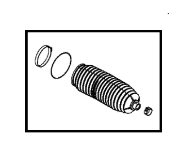 Mopar 68225833AA Boot-Steering Gear
