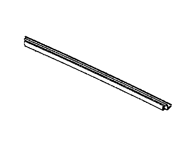 Mopar 5067762AB WEATHERSTRIP-Front Door Belt Inner