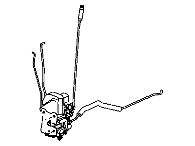 Mopar 55113369AA Front Door Latch