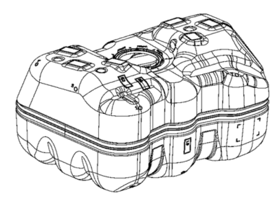 Mopar 68462373AA Tank-Fuel