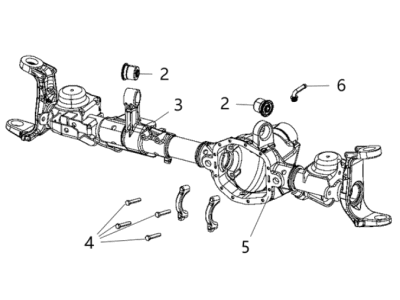 Mopar 68398640AA Housing-Axle