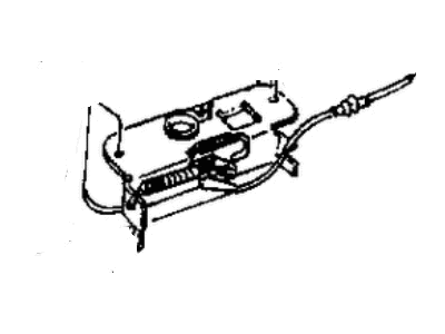 Mopar 4673094 Body Half Hood Latch