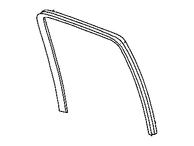 Mopar 55276164AG Seal-Rear Door