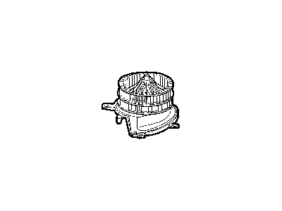 Mopar 5098032AA Motor-Blower With Wheel