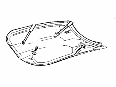 Mopar 4763671AB WEATHERSTRIP-LIFTGATE Glass