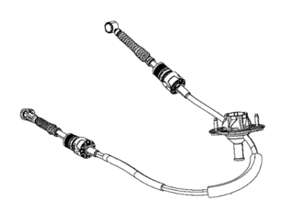 Mopar 68281541AB Transfer Case Shift Cable