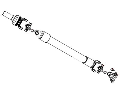 Mopar 68034650AB Drive Shaft