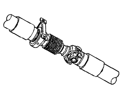 Mopar 5014056AA YOKE-Drive Shaft