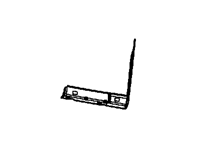 Mopar 68064329AB Bracket-Bumper