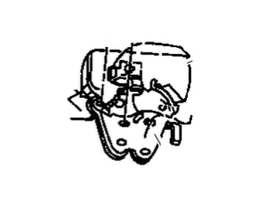 Mopar 4814033AB Latch-DECKLID