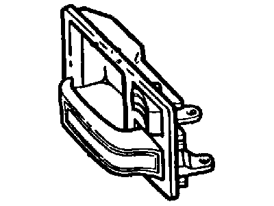 Mopar 55076054AB Handle-Door Interior