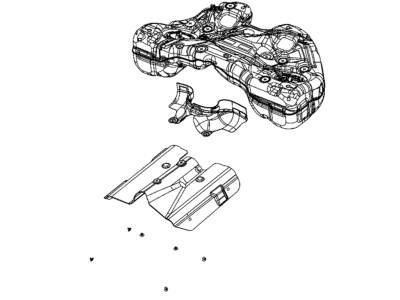 Mopar 68494563AA Tank-Fuel