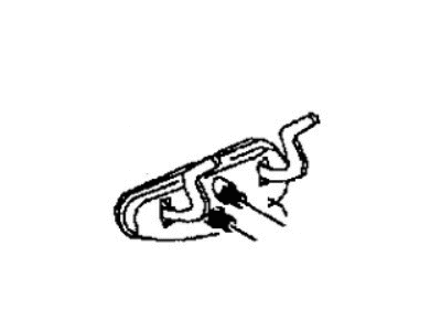 Mopar 4658818 Handle Rear Door Exterior