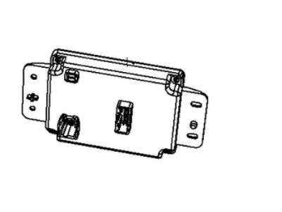 Mopar 68340540AB Air Conditioner And Heater Module