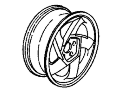 Mopar MB914541 Disc Wheel
