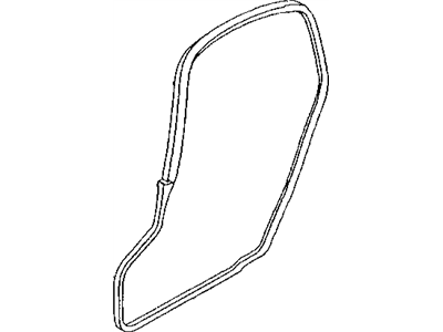 Mopar 4763878AE WEATHERSTRIP-Door Glass