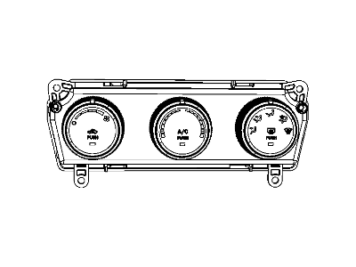 Mopar 55111168AI Air Conditioner And Heater Control