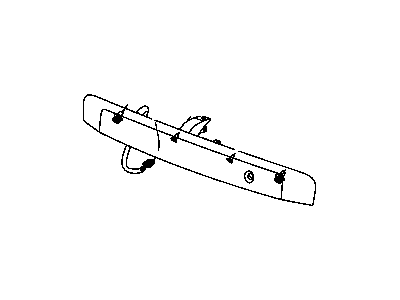 Mopar ZH33JRPAK Bar-Light Support