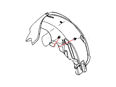 Mopar 4389828AH Shield-Splash