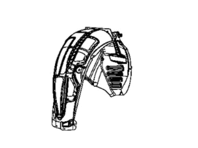 Mopar 5043108AC Shield-Splash