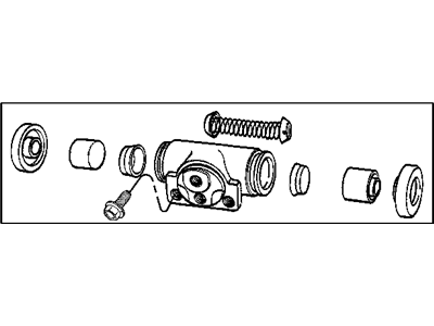 Mopar 5014425AB Wheel Cylinder-Wheel