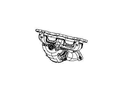 Mopar 5171140AB Exhaust Manifold And Catalytic Converter