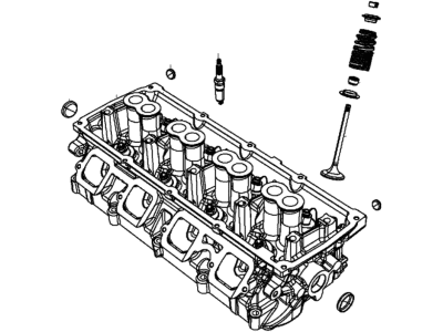 Mopar 53010852AC Head-Engine Cylinder