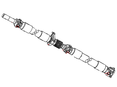 Mopar 52123105AB Drive Shaft