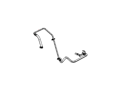 Mopar 5154407AB Hose-Power Steering Return