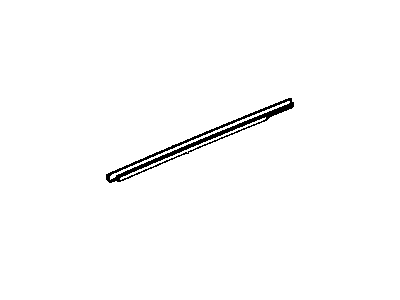 Mopar 5020783AC WEATHERSTRIP-Rear Door Belt Inner
