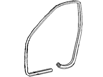 Mopar 55134722 Seal-Front Door-RH