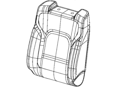 Mopar 6RE64BD3AD Front Seat Back