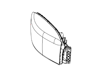 Mopar 68096438AF Park And Turn Headlamp
