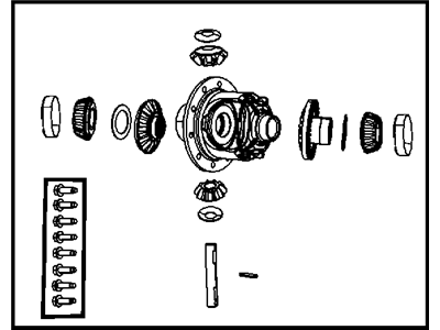 Mopar 68004074AA Case Kit-Differential