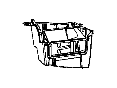 Mopar 55038179AF PLENUM-Fresh Air Inlet