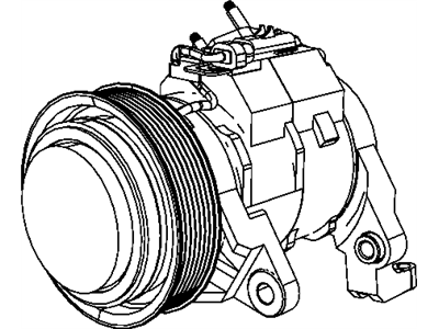 Mopar 55111442AG COMPRESOR-Air Conditioning