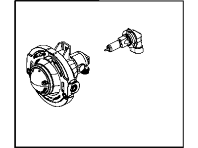 Mopar 68228884AA Fog Lamp And Bracket