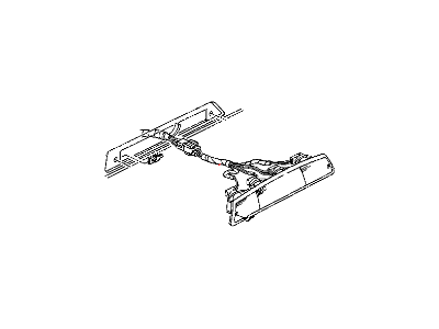 Mopar 55077263AB Lamp-High Mounted Stop