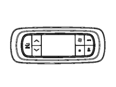 Mopar 68223337AC Air Conditioning And Heater Auxiliary Control Switch