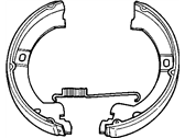 OEM 1999 Chrysler Town & Country Parking Brake Shoe And Lining - 4882576