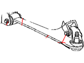 OEM 2001 Chrysler Prowler Suspension Control Arm - 4865322AA
