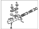 OEM 1997 Chrysler Sebring Clutch Master And Slave Cylinder Assembly - MB895871