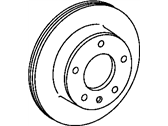 OEM 2003 Dodge Sprinter 2500 Brake Rotor - 5114479AC