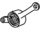 OEM Chrysler Cirrus Timing Belt Tensioner - 4897054AA